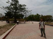 Praça central de Port-au-Prince, capital do Haiti